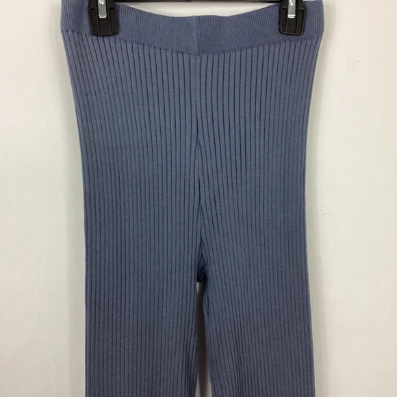 Zara Ribbed Bootcut Flare Pants Size Small - Picture 2 of 6